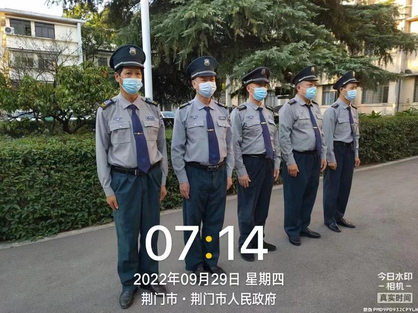 獵鷹保安為荊門市人民政府安保工作保駕護航